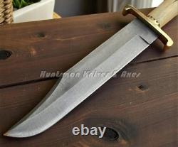 Custom Made 12C27 Steel Stocked Buck 903 Bowie REPLICA in Bone Handle Custom Made 12C27 Steel Stocked Buck 903 Bowie REPLICA in Bone Handle