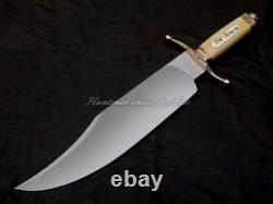 Custom Made Hand Forged 5160 Spring Steel Smith Wick (Jim's) BOWIE REPLICA