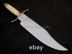 Custom Made Hand Forged 5160 Spring Steel Smith Wick (Jim's) BOWIE REPLICA