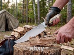 Custom Made Hand Forged 5160 Spring Steel Smith Wick (Jim's) BOWIE REPLICA