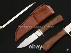 Custom Made Morseth Knife REPLICA with AEBL Stainless Steel withRose Wood Handle