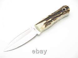 Custom Mike Irie USA Sport 500 Stag CPM 154 Dagger Fixed Blade Knife