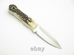 Custom Mike Irie USA Sport 500 Stag CPM 154 Dagger Fixed Blade Knife