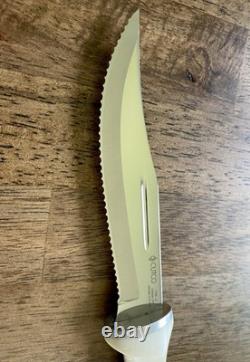 Cutco 1759 Ivory Handle Hunting Knife, Mint Condition