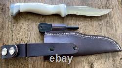Cutco 1759 Ivory Handle Hunting Knife, Mint Condition