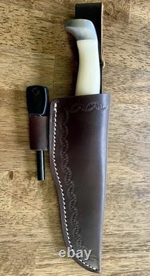 Cutco 1759 Ivory Handle Hunting Knife, Mint Condition