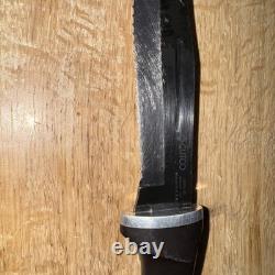 Cutco 1769 JG Hunting Knife With Leather Sheath Vintage! USED ONCE