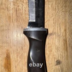 Cutco 1769 JG Hunting Knife With Leather Sheath Vintage! USED ONCE