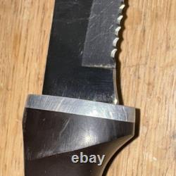 Cutco 1769 JG Hunting Knife With Leather Sheath Vintage! USED ONCE