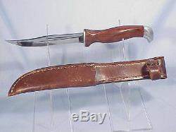 Cutco HUNTING KNIFE And SHEATH # 1069 Ca. 1960's