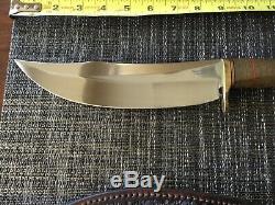 Darryl Hibben custom Scagel style knife withsheath