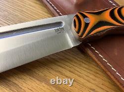 Discontinued Bark River Knives JX5 Vengeful 1 CPM 3V Tigerstripe G10 15.6