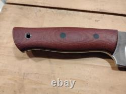 Dylan Fletcher Custom Knives Hatchulla fixed blade knife