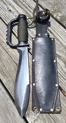 EDMF Eight Dollar Mountain Foundry Dale Sandberg Fighting Knife GWOT Bolo gurkha