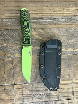 ESEE 4 Fixed Blade Knife Venom Green With Sheath