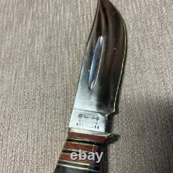 EXCELLENT, Vintage, Wade & Butcher Firths, Stag Pommel, Sheffield Eng. Sheath