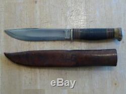 Early M. S. A. Co Knife with Original Tube Sheath