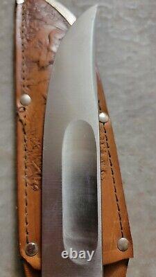 Edge Brand 473 Solingen Germany Blade Stag Hunt Knife Sheath Christmas Gift