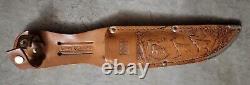 Edge Brand 473 Solingen Germany Blade Stag Hunt Knife Sheath Christmas Gift