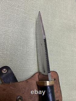 Elmer Keith Guns & Ammo Hunting Knife. With Original Sheath. Read Description