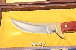 Excellent Vintage Buck Kalinga Knife Original Sheath & Display Box Case