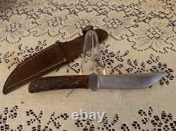 Exceptional Remington UMC RH4 USA Vintage 1930's Hunting Knife