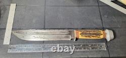F. A. BOWER Imp Co. German Stag Hunting Knife