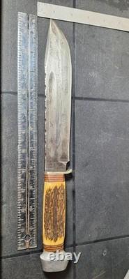 F. A. BOWER Imp Co. German Stag Hunting Knife