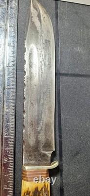 F. A. BOWER Imp Co. German Stag Hunting Knife