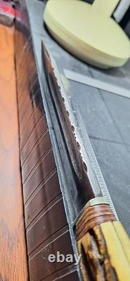F. A. BOWER Imp Co. German Stag Hunting Knife