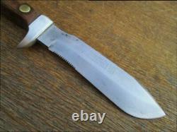 FINE Customized Vintage PIC Germany White Hunter-style Carbon Steel GUIDE Knife