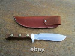 FINE Customized Vintage PIC Germany White Hunter-style Carbon Steel GUIDE Knife