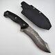 Fallen Oak Forge Warlock Custom Fixed Blade Knife 5160 High Carbon Steel Recurve