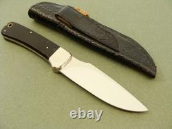Fantoni Italy Danilo R Roman 188 Horn Hunting Bowie Sheath Knife Vintage Knives