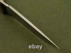 Fantoni Italy Danilo R Roman 188 Horn Hunting Bowie Sheath Knife Vintage Knives