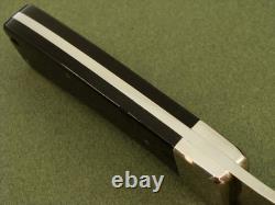 Fantoni Italy Danilo R Roman 188 Horn Hunting Bowie Sheath Knife Vintage Knives