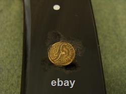 Fantoni Italy Danilo R Roman 188 Horn Hunting Bowie Sheath Knife Vintage Knives