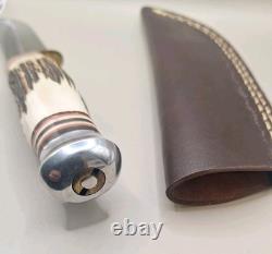 Fes Ferdinand Everts Sohn Gmbh &co. Germany Knife Stag Hndl Rostfrei Blade Mint