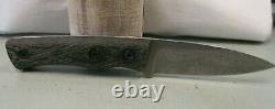 Fiddleback Forge Kephart Mid-Tech Field Fixed Blade Knife S25VN with Sheath