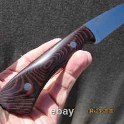 Fine Johnny Johnson Edgefield S. C. Custom Knives Drop Point Hunter Skinner MINT