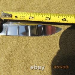 Fine Johnny Johnson Edgefield S. C. Custom Knives Drop Point Hunter Skinner MINT