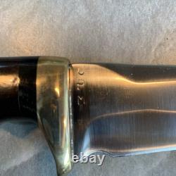 Fire River Sportsman Hunting Knife handmade vintage 4.5 blade New Never Used