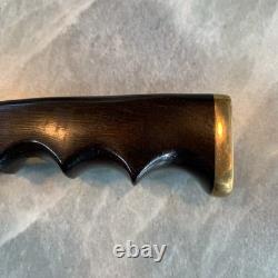 Fire River Sportsman Hunting Knife handmade vintage 4.5 blade New Never Used