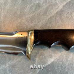Fire River Sportsman Hunting Knife handmade vintage 4.5 blade New Never Used