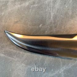 Fire River Sportsman Hunting Knife handmade vintage 4.5 blade New Never Used