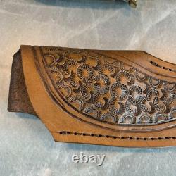Fire River Sportsman Hunting Knife handmade vintage 4.5 blade New Never Used