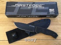 Firstedge 5050 Survival Knife Elmax Steel G-10 Handle Kydex Sheath USA