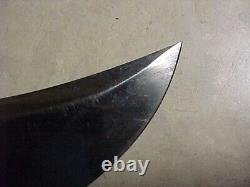 From estate-Very nice vintage Western W49 F hunting knife with sheath