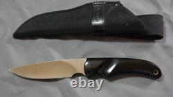 G sakai Hunting knife High speed steel blade with case