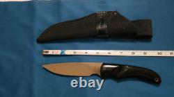 G sakai Hunting knife High speed steel blade with case